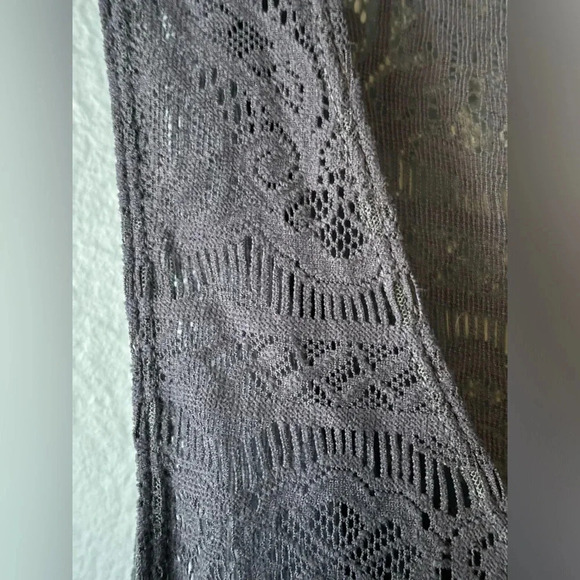 Free People, lace overlay, camisole, tulle slip, dress, small - Picture 10 of 11